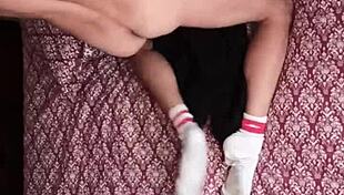 Young latinos get suggestive bareback action