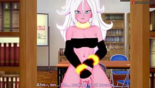 Android 21 transforms in Dragon Ball Zex 4 for a full hour of sheer fantasy.
