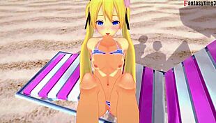 marie rose bikini fucking on the beach, isn't it hot?