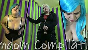 Femdom compilation 2: kyra hellfire's emotional domination