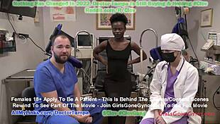 Ebony student Rina Arems gyno exam at Tampa university