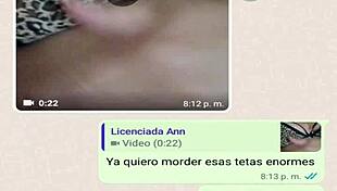 Stepmother's Whore Writes Me On Whatsapp While Dad's Away