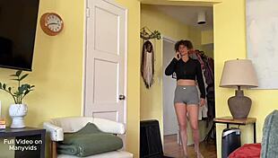 i accidentally ended up fucking my girlfriend's best friend. sexy milf with glasses and toys in hardcore cheating.