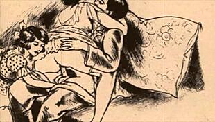 Vintage Erotic Art Collection From Antique Anime