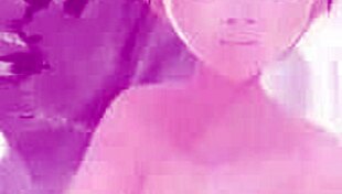 Wow, anime girl leo tries mixed bathing in secret hot spring without towel!