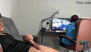 i got caught jerking big cock and his reaction surprised me