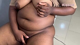 Housewife caught watching porn by husband's friend and fucked to orgasm