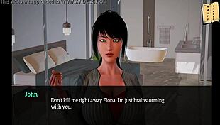 In my new family, we have erotic sex in this anime game