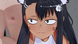 Nekotoros becomes mantis-x's plaything in animation