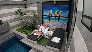 Room Service Girl from Private Suite Sucks Me Off Until I Finish