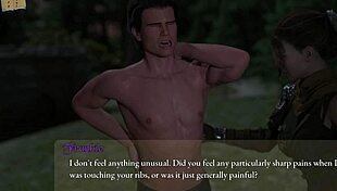 The price of power 35 features a brunette in an intense game scenario