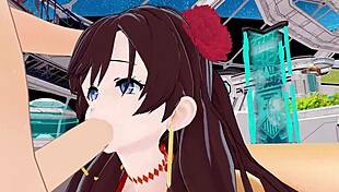 Fate Grand Order Mata Hari Trains With Doggy And Riding 😏💦