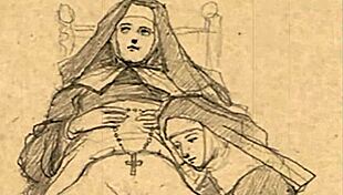 Vintage erotic illustration