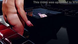 3D BBW Hot Asian Employee Interacts with Her Fat Boss