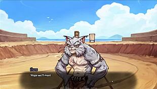 my pig princess 0 8 sex positive hentai game ep 30 beach fun might turn into threesome