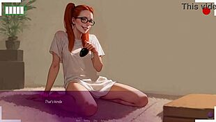 Oh my God, husband catches wife naked with delivery boy in 3D hentai! - Mila AI