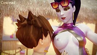 overwatch animated scenes compilation