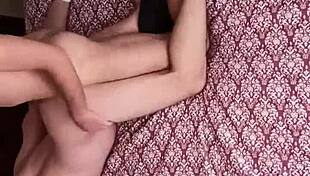 Young latinos get suggestive bareback action