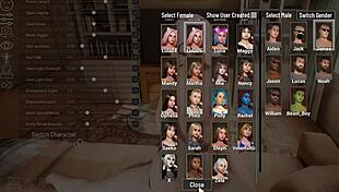 Detailed Hentai Gameplay of Home Together Erotic Scenes