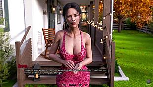 Watching Teacher's Curvy Outfit in Class - 3D Animated Game - Life in Santa County