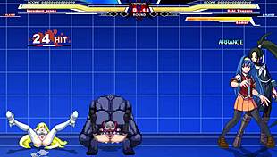 Kuromaru Battles Arcana Heart In Epic Anime Showdown!