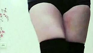 twerking big white ass crossdresser sissy amateur gay riding like a whore on webcam