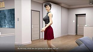 University Teacher With Big Tits Causes Problems!