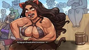 my pig princess 0 8 sex positive hentai game ep 30 beach fun might turn into threesome