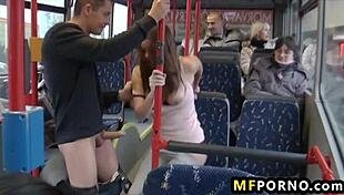 Fucking Teen Bonnie Shaiww on Public Bus Hardcore