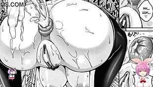 Hentai anal training intensifies with assfucking