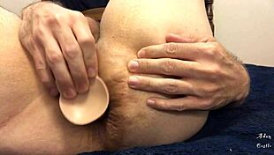 Upclose Slow Motion Dildo Anal Fucking In Erotic Detail