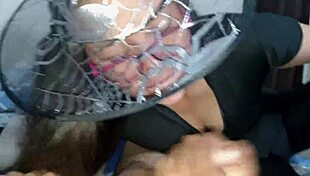 bruja sucking big tits blonde ass homemade