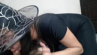 bruja sucking big tits blonde ass homemade