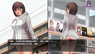 yoko 3 girl in underwear seeks midnight stimulation at convenience store!