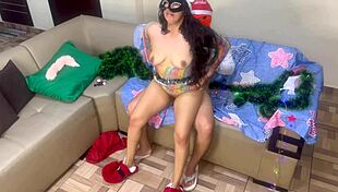 My Christmas Dinner Anal Feast