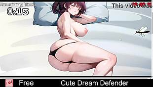 Cute Dream Defender In Hentai Game