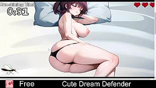 Cute Dream Defender In Hentai Game