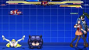 Kuromaru Battles Arcana Heart In Epic Anime Showdown!