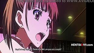 hidden forbidden pleasures at a club with hentai face sitting