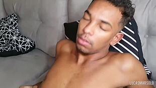 Lucas Marsolo Kisses Petrick Garcia In Gay Fetish