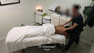 Jessica, Thic Black Student, Melts Under My Special Massage Touch Today