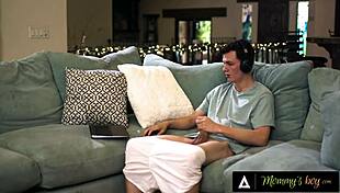 Rachael Cavalli catches stepson jerking off and gets turned on