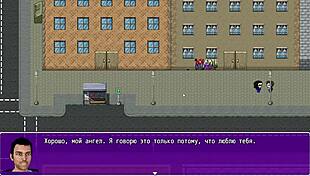 Watch Angelica in this hentai remake, getting horny in stockings with hairy pussy on the toilet