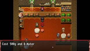 damsel in distress sucks premature cock