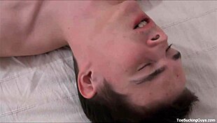 Hot Gay Stud Worships Feet With Passion