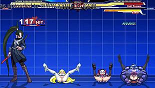 Kuromaru Battles Arcana Heart In Epic Anime Showdown!