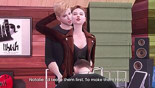 natalies secret affair with naughty 3d hentai sex