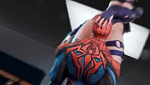Psylocke takes on monster cocks in compilation