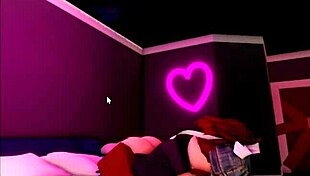 First encounter with stranger in hentai cartoon