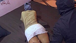 he convinces the curvy house maid to ride his big black cock all night long